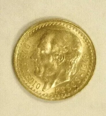 1945 Mexico Gold 2 1/2 Pesos Gem Bu. Reduced 3/6/24 (1640) • $177.77