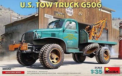 MiniArt 38061 U.S. Tow Truck G506 1/35 • $45.07