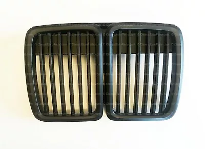 BMW E30 Shadowline 3 Series M3 Euro Ellipsoid Headlight Grills Grill Kidney 325 • $259.99