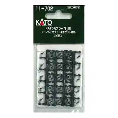 KATO N Scale Coupler Type N 20 Pcs 11-702 Model Railroad Supplies Japan NEW • $25.52