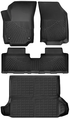 For 2022-2023 Jeep Grand Cherokee Front&Rear&Trunk All Weather Floor Mats Liners • $130.66