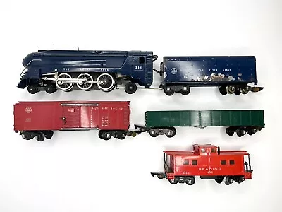 Vintage American Flyer S Gauge 1948  48T Royal Blue Freight Train Set • $200