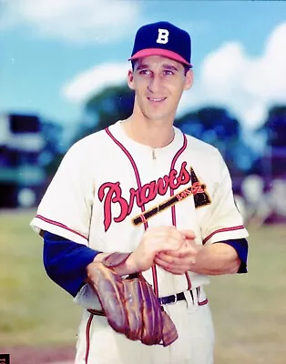 PF2-117 WARREN SPAHN Milwaukee Braves 1950s Pitcher COPY NEGATIVE 3  X 2  • $12