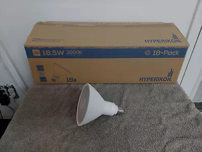 Hyperikon PAR38 LED Bulb Dimmable 16.5W Flood Light PAR38-17D30 3000K  18-Pack • $59.99