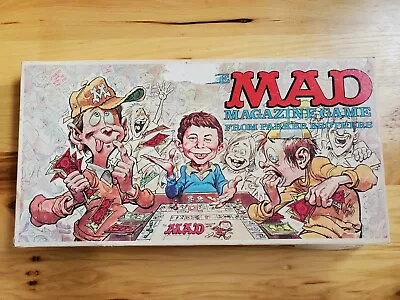 Vintage 1979 The MAD Magazine Board Game Parker Brothers - Missing 2 Pieces • $8