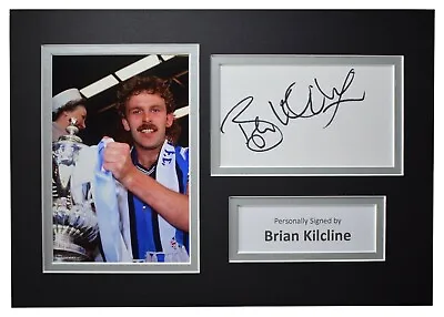 Brian Kilcline Signed Autograph A4 Photo Display Coventry City  AFTAL COA • £14.99