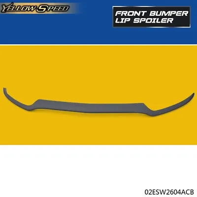 Fit For 15-18 Mercedes Benz W205 Front Bumper Lip Spoiler C-Class Carbon Fiber • $95.49