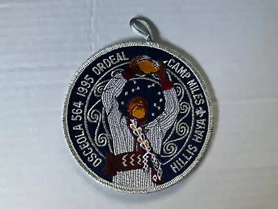 Osceola Lodge 564 1995 Ordeal Event Patch Florida OA Sw • $4.95