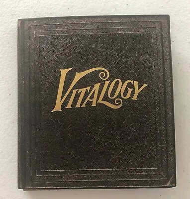 PEARL JAM Vitalogy EK66900 Hardcover Book CD Compact Disc 1994 • $8.99