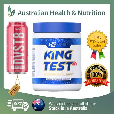 Ronnie Coleman Signature Series King Test 8x + Free Dvst8 Rtd Can • $57.95