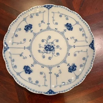 Vintage Christineholm Porcelaine No 11 Echt Cobalt Plate German Blue Dish • $14.95