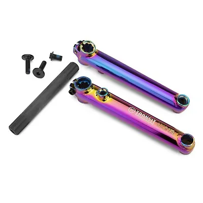 Mission Transit V2 3-Piece BMX Crank - 170mm - Oil Slick • $45