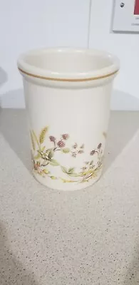 Vintage M&S St Michael 'Harvest 'Utensil Storage Jar Pot Vasev.g.c. • £9.50