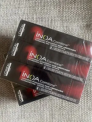 Loreal INOA Professional Hair Color/C5.62 Pack Of 6 • £29