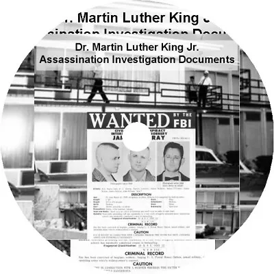 Martin Luther King Jr. Assassination Investigation Documents • $12.95