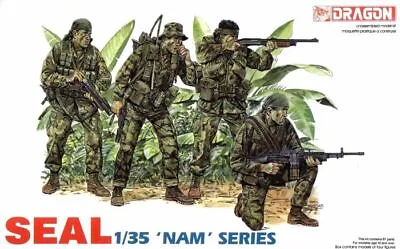 Dragon 1/35 Vietnam War Series US Seal Team • £16.99