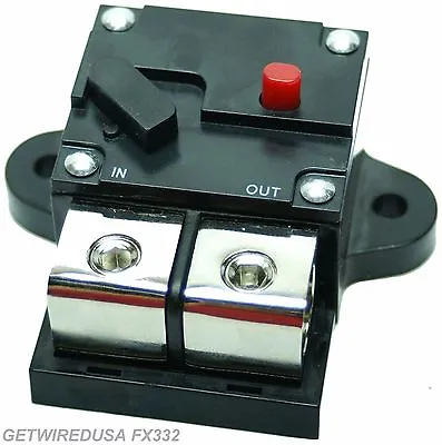 175-amp 1/0 0 1 2 Gauge Awg Wire Circuit Breaker Heavy Duty Car Audio Marine • $16.95