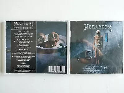 Megadeth - Countdown To Extinction - Cd • £13.98