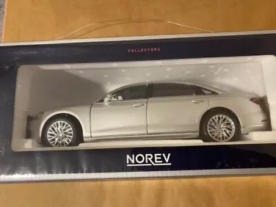 NOREV 1/18 Audi A8L 2018 Diecast Model Car / Silver ;  NEW CONDITION • $100