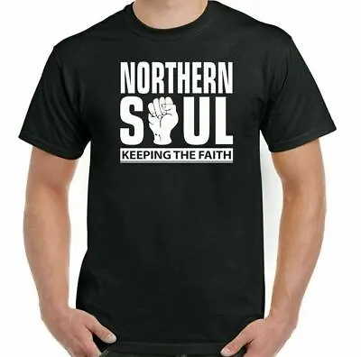 NORTHERN SOUL T-SHIRT Tamla Motown Ska 2Tone MOD Scooter Stax Records Dance Top • £12.94