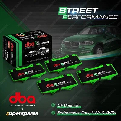 DBA Front Street Performance Brake Pads For Nissan Navara D22 2.4L 2.5L 164.1mm • $100.65