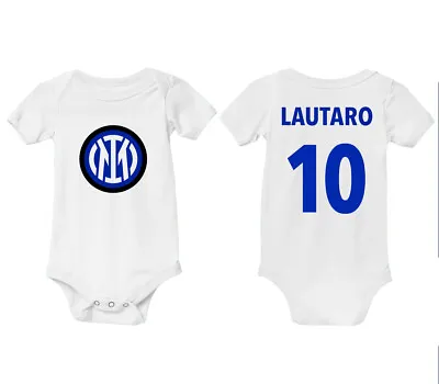 Inter Milan Lautaro Martinez Newborn Baby Soccer Jersey Football Kids Fan Shirt • $19.99