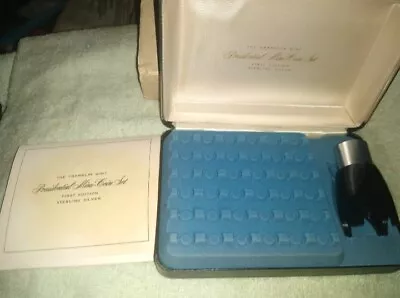 Franklin Mint 36 Piece Sterling Silver Presidential Mini Coin Set With Box & Coa • $80