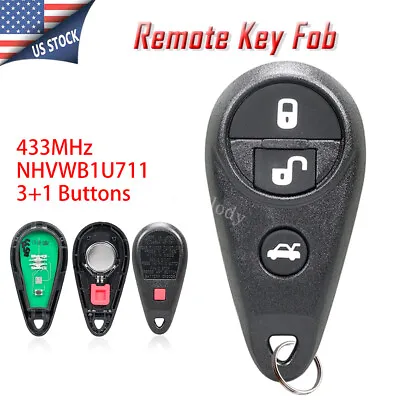 Remote Control Car Key Fob For Subaru Impreza 2008 2009 Forester 2009 NHVWB1U711 • $19.79