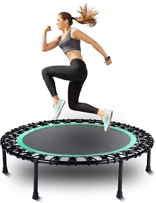 Rebounder Trampoline For Adults40inch Mini TrampolineBungee Rebounder Exercise • $64.99