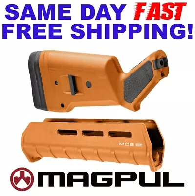 M-LOK Magpul For Mossberg 500/590 SGA Stock Forend Combo ORANG MAG490 MAG494-ORG • $126