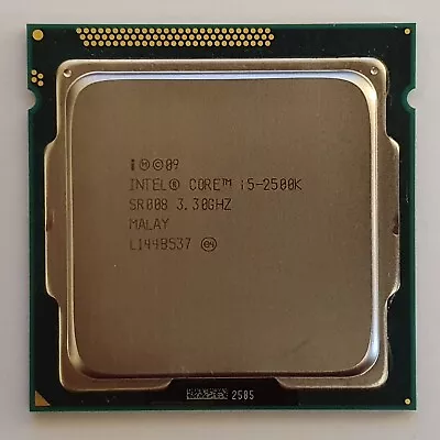 Intel Core I5 2500K 3.3GHz Quad-Core Overclockable Processor LGA 1155 W/ Cooler • £9.99
