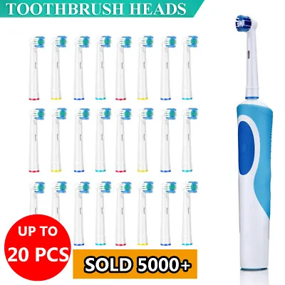 Electric Toothbrush Heads Oral B Compatible Replacement Brush Precision Clean • $11.87