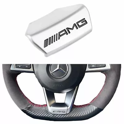 D Steering Wheel Emblem Decal Sticker Badge Decor Logo For Mercedes-Benz AMG • $10.99