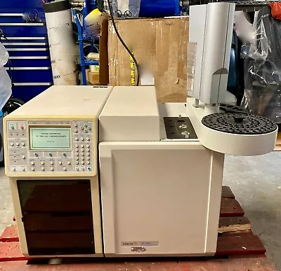 Varian Chrompack Gas Chromatograph CP-3800 W/ CP-8400 AutoSampler CP 3800  • $2099.96