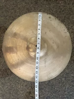 K Zildjian (Old Stamp) Istanbul 15  Light Crash Cymbal (1940-1945) 669 Grams • $879