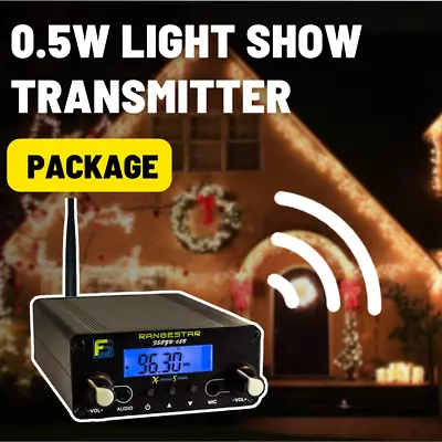 0.5W Fm Transmitter For Christmas Light Radios Fm Transmitter Fcc Part 15 05b • $84.99