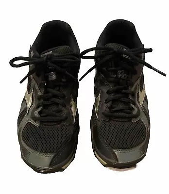 Mizuno Wave Bolt 5 Black Silver Tennis Walking Running Volleyball Shoes  W8 • $39.99