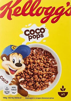 Kellogg'S Coco Pops Portion 35 Gm Free Shipping World Wide • $24.19