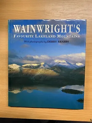 1991 1ST ED  WAINWRIGHT'S FAVOURITE LAKELAND MOUNTAINS  1.1kg HARDBACK BOOK (P6) • £4.99