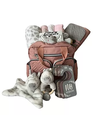 Baby Changing Bag Gift Collection Baby Shower Gift New Baby Hamper • £89.99