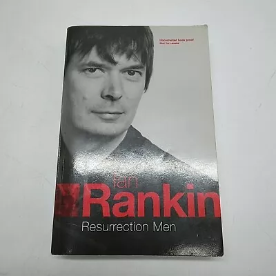 Ian Rankin - Resurrection Men Orion Paperback Book Proof (2001) Signed Copy • £10