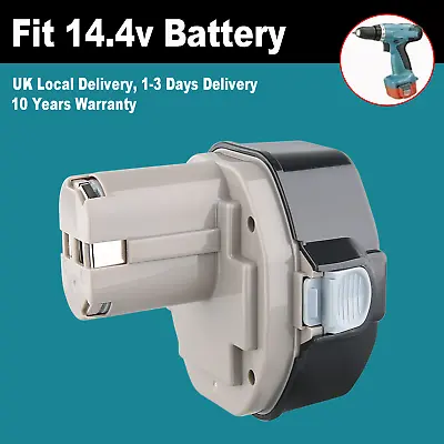 14.4V PA14 4.8Ah Battery For Makita 1420 1422 1433 1434 1435F 192600-1 Drills UK • £15.49