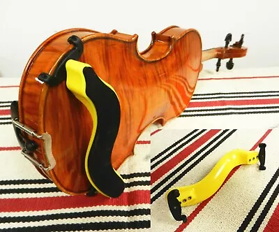 New Quality Adjustable Violin Shoulder Rest Pad Size 1/2 -1/8 YellowUS SELLER • $9.85