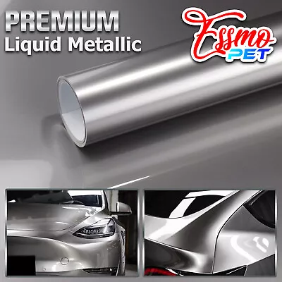 ESSMO PET Super Gloss Metallic Car Vehicle Vinyl Wrap Decal Sticker Like Paint • $560