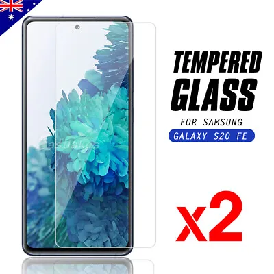 2x Tempered Glass Screen Protector Film Guard For Samsung Galaxy S20 FE 5G • $6.95