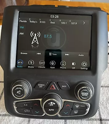 2013 - 2018 Ram Jeep Dodge OEM Uconnect 8.4 4C Radio CARPLAY ANDROID AUTO NAVI • $1250