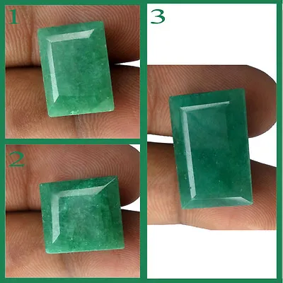 Top Quality Natural Emerald Finest Green Gemstones For Pendants/Rings • $11.24