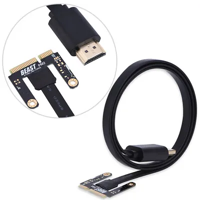 EXP GDC Beast To Mini PCI-E Cable Length 70cm/27.56inch Mini PCI-E Cable Part • $19.12