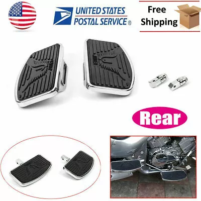 Adjust Rear Footboards Floorboards For Yamaha V-Star XVS 400 650 1100 1988-2016 • $57.34