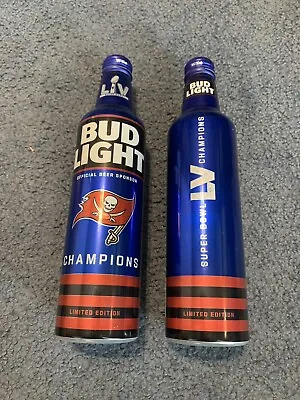 $5.99 • Buy Tampa Bay Buccaneers SUPER BOWL CHAMPIONS BUD LIGHT Empty Bottle Ready To Ship